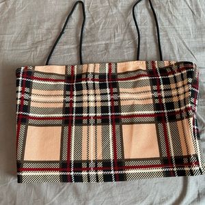 plaid tank